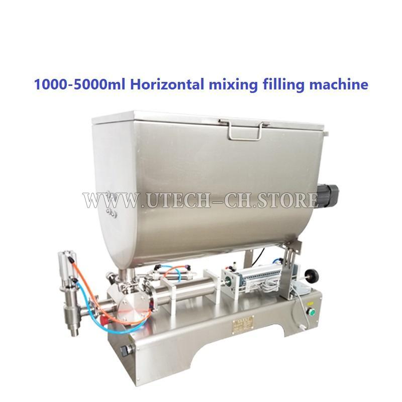 1000-5000ml Horizontal mixing filling machine