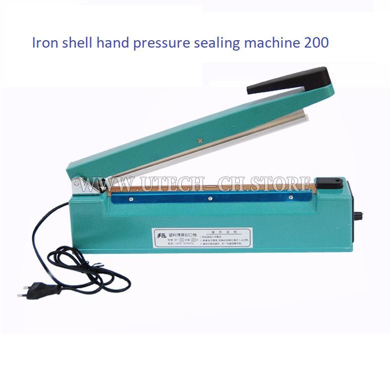 Iron shell hand pressure sealing machine 200