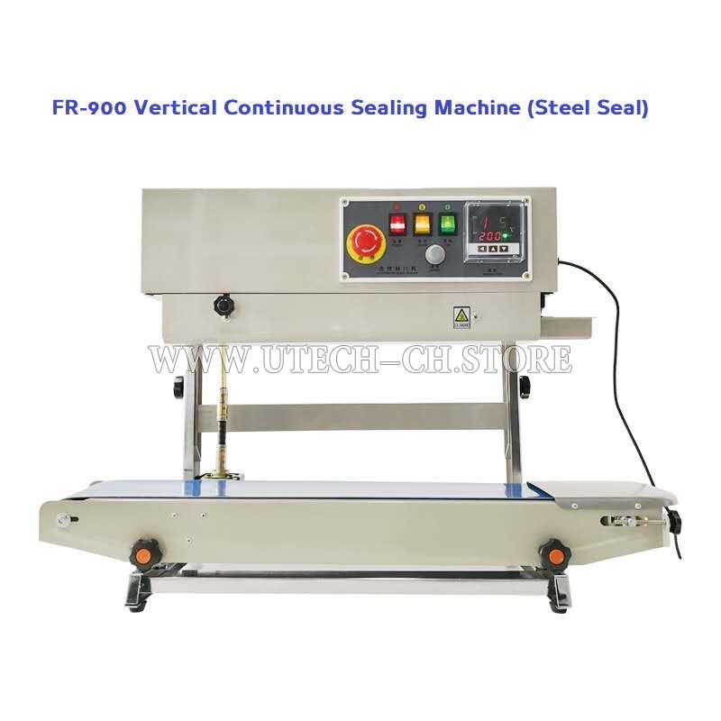 FR-900 Vertical Continuous Sealing Machine (Steel Seal)
