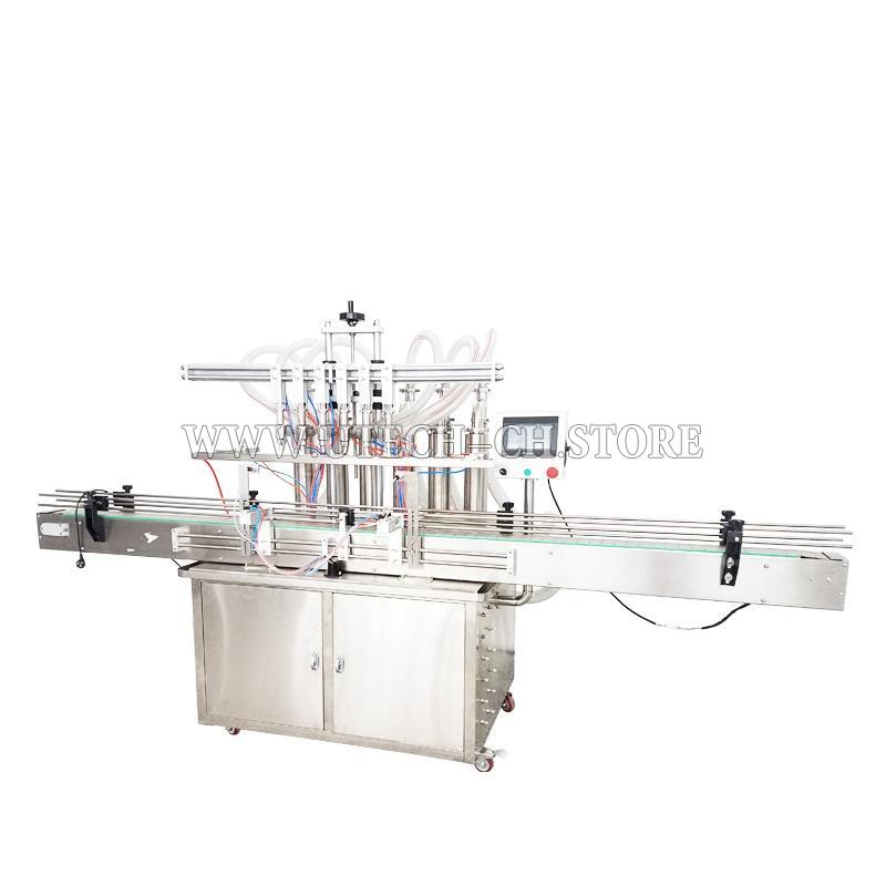 ULA-4-1000 Linear Automatic Liquid Filling Machine 100-1000 Ml - 4 Head