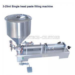 3-25ml Single head paste filling machine