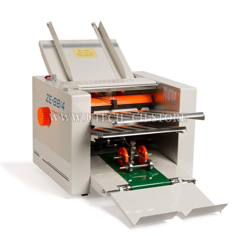 2 Two folding tray automatic paper folding machine